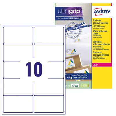Immagine prodotto di Avery L7173-15 etichetta per stampante Bianco Etichetta per stampante autoadesiva