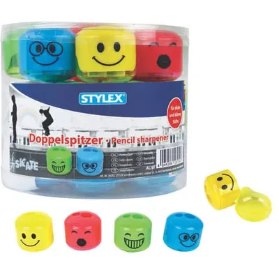 Produktbild von STYLEX Doppelspitzer Smile - sortiert