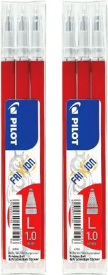 Produktbild von Frixion Mine 1.0 - 6er-Set rot