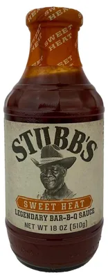 Produktbild von STUBB`S sweet heat BAR-B-Q Sauce 450 ml