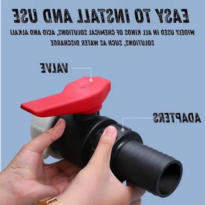 Slangstaartadapter 3/4 Zoll für IBC Tote Tank - Grobgewinde Wasseranschluss für Garten und Bewässerung, langlebiger