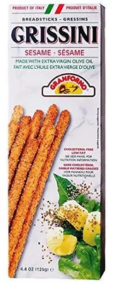 Immagine prodotto di Granforno Grissini al sesamo Tipici bastoncini di pasta frolla gustosa italiana