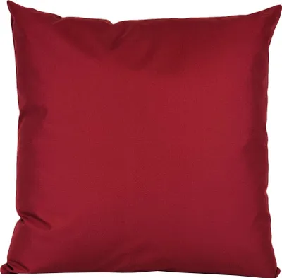 Produktbild von JACK 50x50cm Outdoor Lounge Kissen Dekokissen inkl. XXL-Füllung Wasserabweisend Sitzkissen Garten Stuhl Lotus Effekt, Farbe:Burgund
