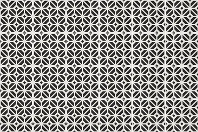 Produktbild von Fliesenaufkleber 15x15 cm – 24 Stück – Selbstklebend – Wasserfest – Pflegeleicht – Hitzebeständig – Für Küche & Bad – Geometrische Symmetrien