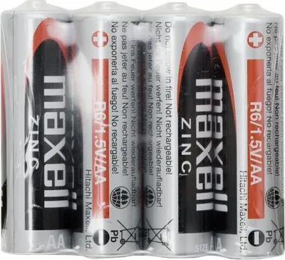 Produktbild von 4x Mignon Batterie Typ: AA - R6 - Zn (Zink) 4 Stück [18710]