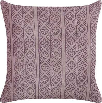 Obrázek produktu pro BELIANI Dekorativní polštář růžový samet a bavlna 45 x 45 cm geometrický vzor potisk boho dekorace
