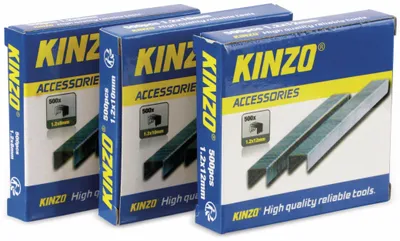 Image de KINZO jeu d'agrafes, 3x500pcs