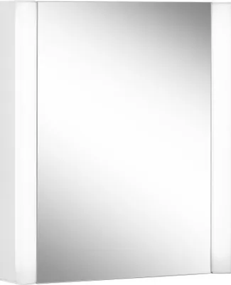 Image de Schneider EASY LED Armoire de toilette avec éclairage, 1 porte Butée réversible, 60x70x14cm, 175.060.02.0201