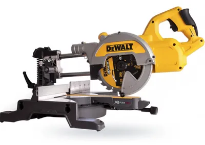 DEWALT Akku-Kapp- und Gehrungssäge 216 mm 54V DCS777N mit 80 mm Schnitttiefe