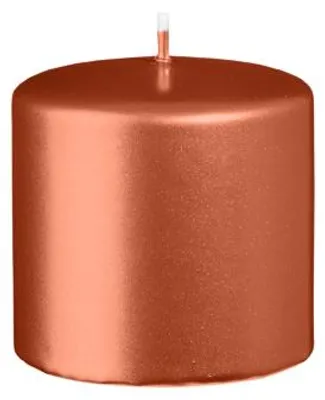 Produktbild von Stumpenkerzen Kupfer 70 x Ø 70 mm, 12 Stück