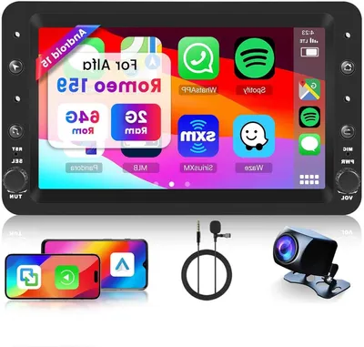 Produktbild von Android Autoradio – Multimediasystem – Einbauautoradio – Autoradio – Auto-Audioanlage – 7-Zoll-Touchscreen