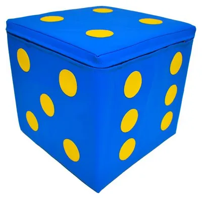 Obrázok produktu pre EDUPLAY 110240 Mäkká kocka 30 x 30 x 30 cm, modrá