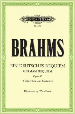 Produktbild von Ein deutsches Requiem op. 45