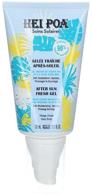 Imagen del producto de Hei Poa, Gel hidratante post-solar, 24 horas, Gel para después del sol, 150 ml