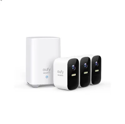 Produktbild von Anker Innovations eufyCam 2C 3-Cam Kit - Videoserver + Kamera(s) - drahtlos (Wi-Fi)