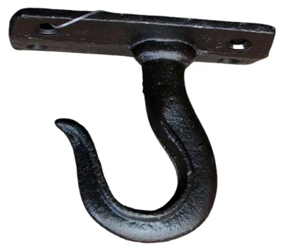 Immagine prodotto di Gancio da soffitto in ghisa nero antico