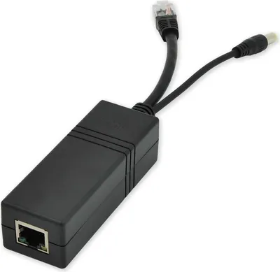 Produktbild von PoE-Splitter 12V - PoE-Datensplitter, 12V=/1A, 802.3af
