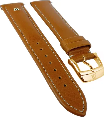 Produktbild von Maurice Lacroix Eliros Elegant | Ersatzband Kalbsleder, h.braun 33364, Stegbreite:20mm