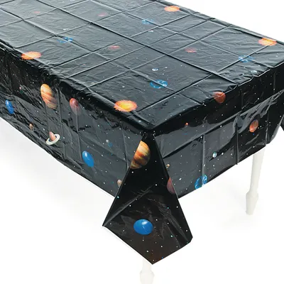 Produktbild von Weltraum Planeten Tischdecke aus PVC