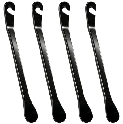 Immagine prodotto di 4 leveggiatore per pneumatici da bicicletta - Leveggiatore più robusto per pneumatici da bicicletta - Kit portatile per la riparazione di pneumatici da bicicletta