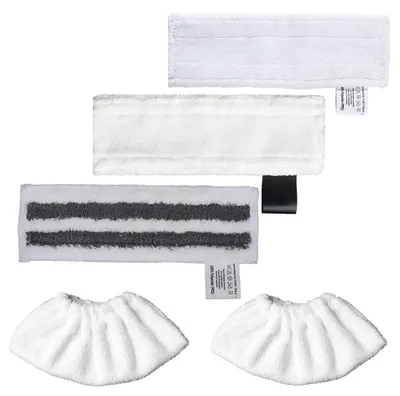 4 Dampfmopp-Pads für Karcher SC1–SC5 Dampfreiniger