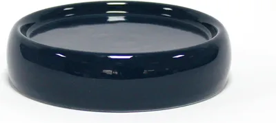 Image de Porte savon en ceramique 3.5 x 10 cm Bulleas indigo