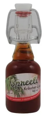 Produktbild von Spreeli Kräuterlikör in der Bügelflasche (4 cl / 30% vol.)