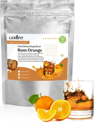 Zdjęcie produktu dla Aromat rumowo-pomarańczowy w proszku Shot Flavour niskokaloryczny 300 g
