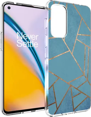 Produktbild von imoshion Design Hülle OnePlus Nord 2 - Blue Graphic
