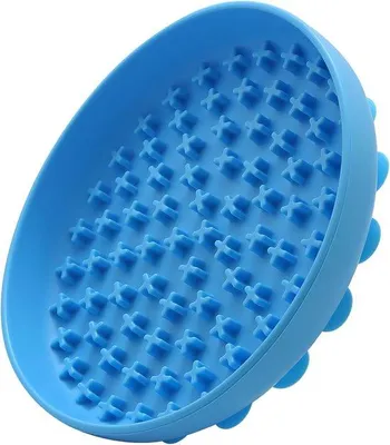 Zdjęcie produktu dla Silikonowe pudełko na jedzenie do powolnego jedzenia, niebieskie
