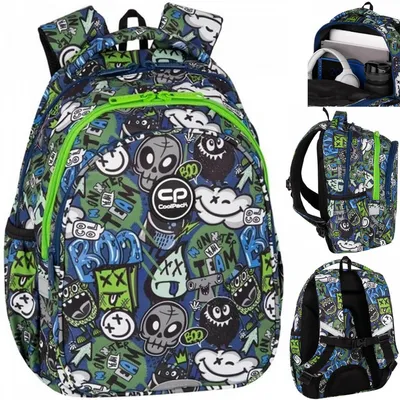 Imagen del producto de CoolPack, mochila juvenil Jerry Monster, 1 unidad