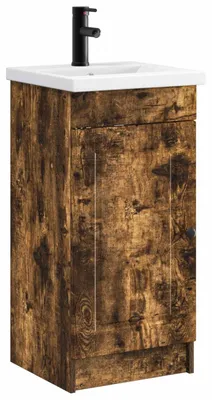 Obrázok produktu pre Kúpeľňová skrinka s umývadlom Dymový dub 42 x 40 x 84,5 cm