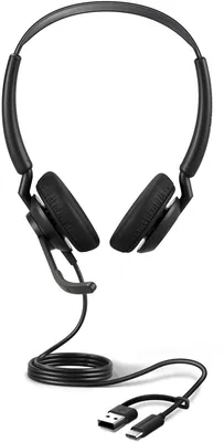 Zdjęcie produktu dla Jabra 5099-299-2159, Przewodowa, Biuro/centrum telefoniczne, 152 g, Zestaw słuchawkowy, Czarny