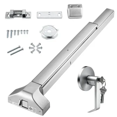 Produktbild von Panikstange - Tür-Notausstiegsgerät - Schloss Türschieber - verstellbar von 762 bis 914 mm