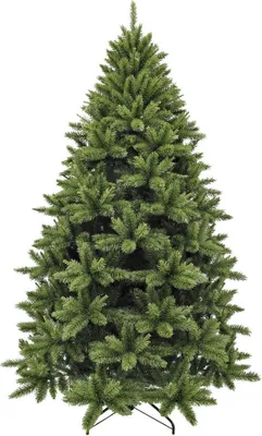 Produktbild von Künstlicher Weihnachtsbaum, Tannenbaum grün, Kunstweihnachtsbaum, Christbaum, H 185 x Ø 122 cm