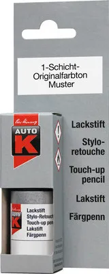 Produktbild von Auto-K Lackstift Kratzerentfernung KFZ 650 Calcitweiss 9 ml