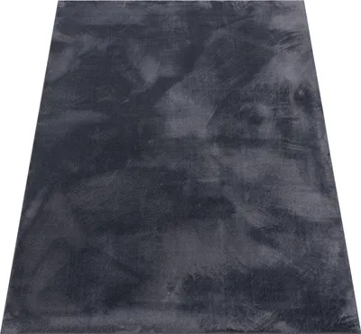 Produktbild von Teppich Wohnzimmer Kurzflor Waschbar Einfarbiges Muster Weich Rutschfest Modern Grösse 140x200 cm
