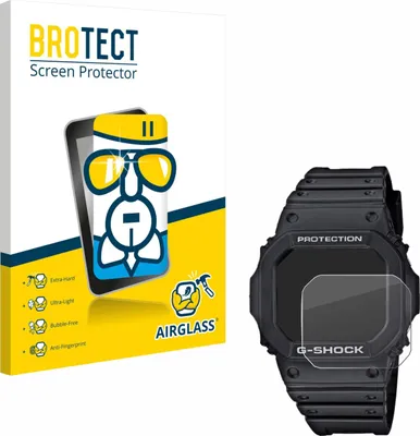 Produktbild von BROTECT Schutzglas für Casio G-Shock GW-M5610-1ER Schutzfolie Panzer Folie Glas Display Schutz klar
