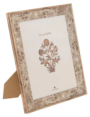 Produktbild von Rechteckiger Mable-Fotorahmen, 20 x 25 cm, braun