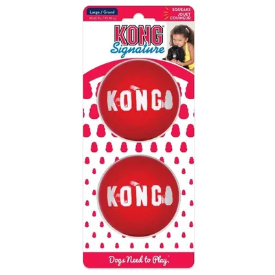 Produktbild von KONG Signature Balls Large - Hundespielzeug