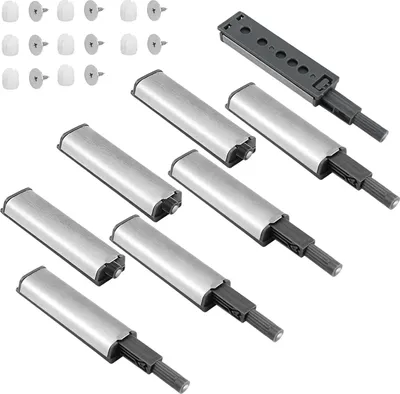 Productafbeelding van Deurklinkers met drukmechanisme - Magneetsluitingen - 8 stuks