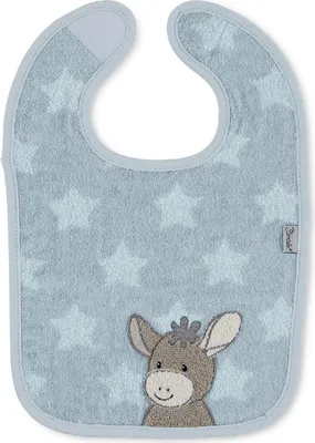 Produktbild von Sterntaler Klettlätzchen Emmi mittelblau