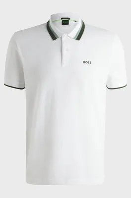 Produktbild von Boss 50538101-100 Herren-Poloshirt in Weiß