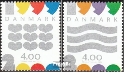 Produktbild von Briefmarken Dänemark 1999 Mi 1231-1232 (kompl.Ausg.) postfrisch 1999 - 2000