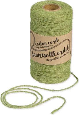 Produktbild von XXL Baumwollgarn "1 mm", 220 m, 80 g Olivgrün