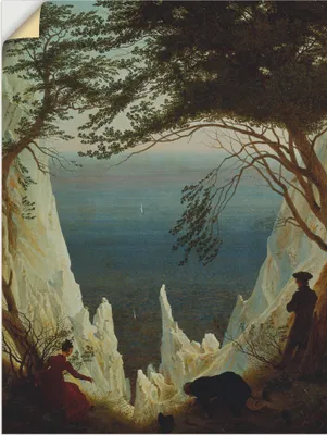 Produktbild von ARTland Wandbild, selbstklebend Die Kreidefelsen von Rügen. 1818/1819. Größe: 30x40 cm