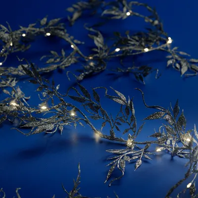 Produktbild von Micro LED Girlande silber - 150 cm lang mit 30 LEDs