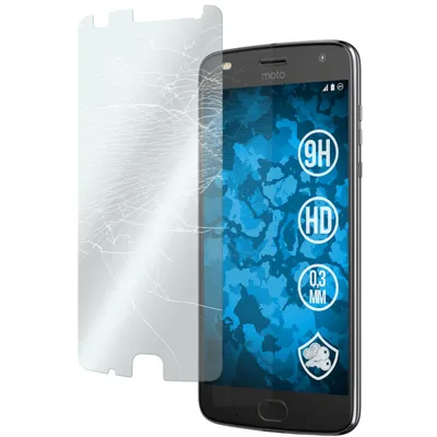 Produktbild von 2er-Pack PhoneNatic Glas-Folie klar  kompatibel mit Lenovo Moto Z2 Play - Panzerglas für Moto Z2 Play