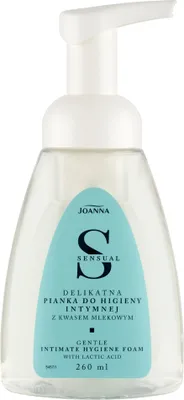 Productafbeelding van JOANNA Sensuele, milde intieme reinigingsschuim met melkzuur, 260 ml