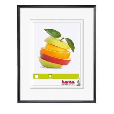 Produktbild von Hama 4007249662187, Einzelbilderrahmen, Kunststoff, Schwarz, Tisch, Wand, 10 x 15 cm, Rechteckig